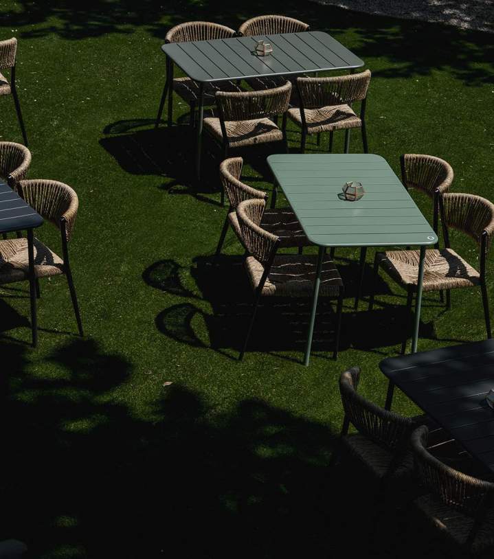 Détente et cuisine au bord de l'eau.